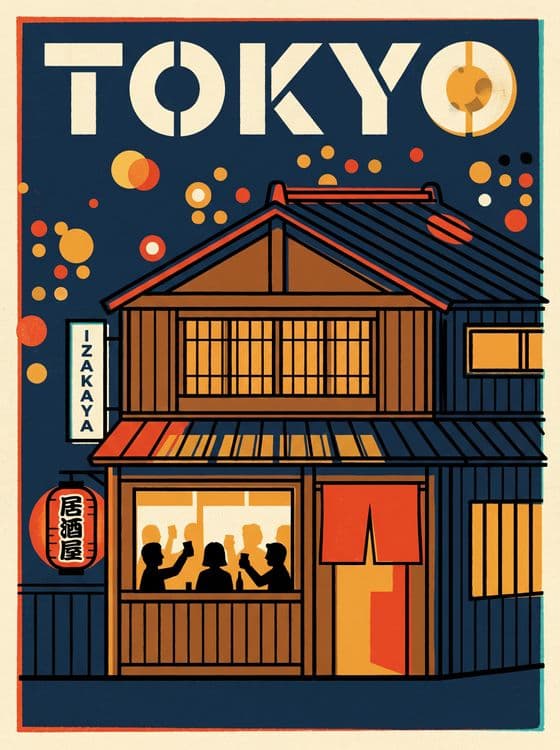 Tokyo Izakaya Evening