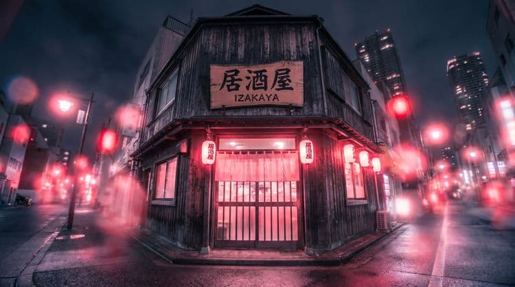 Tokyo Night: The Glowing Izakaya