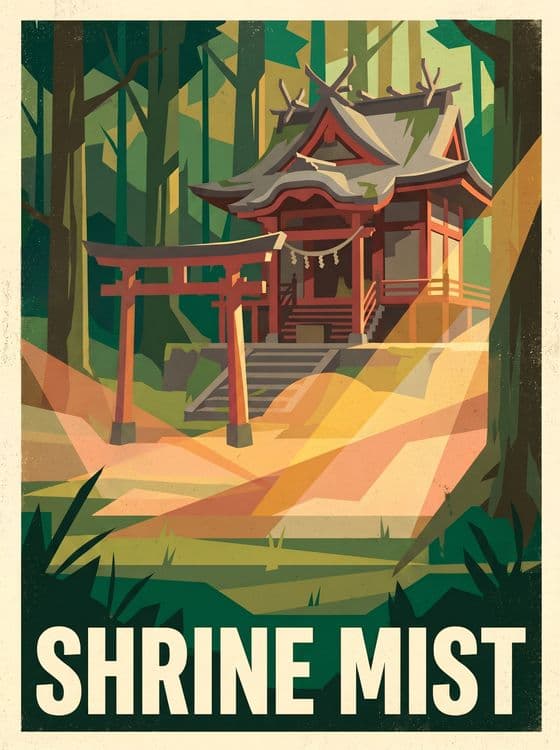 Shrine Mist: Golden Forest Sanctuary