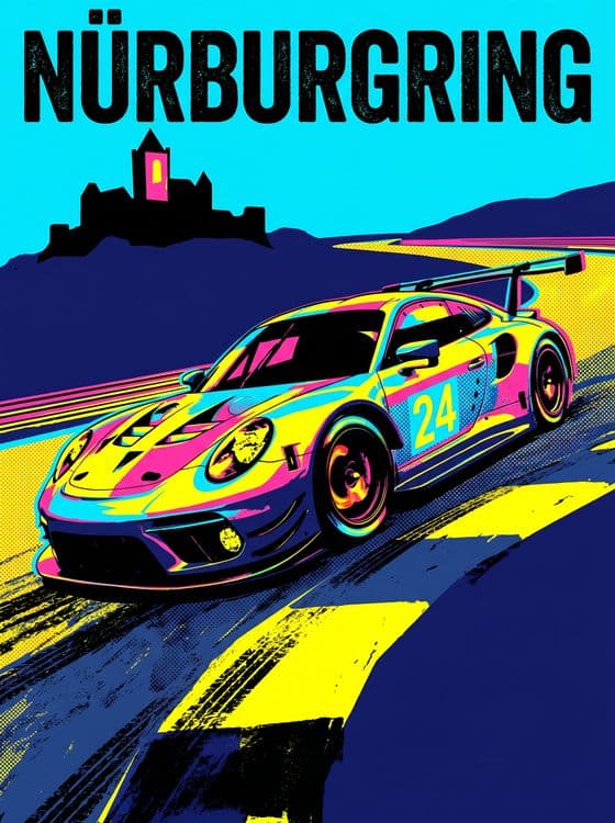 Nürburgring Pop: The 24h Porsche GT3