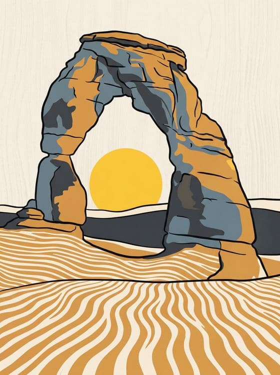 Desert Arch Radiance