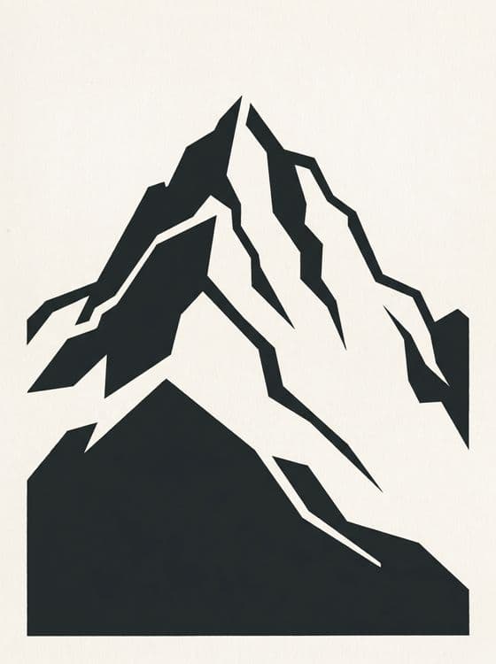Geometric Matterhorn Peak
