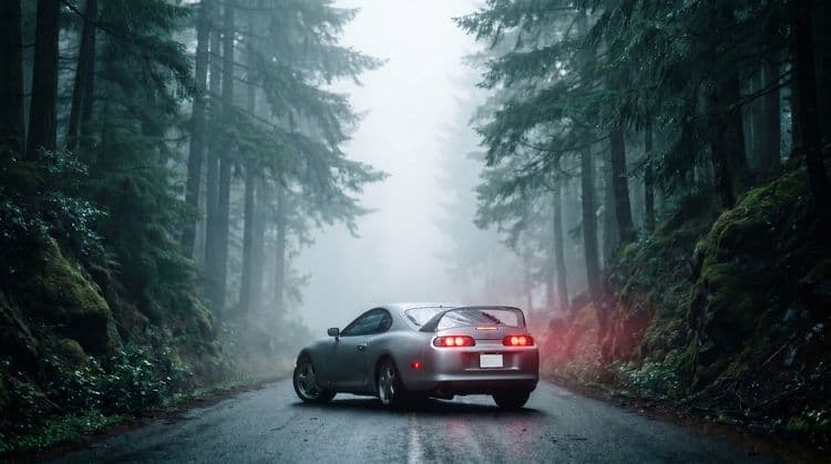 Supra A80 Misty Forest Sentinel