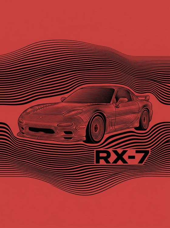 RX-7 Aerodynamic Flow