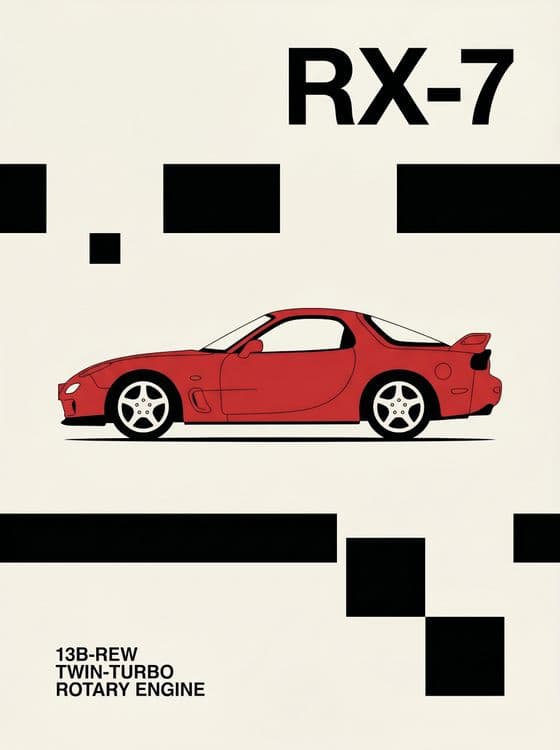 Mazda RX-7 FD3S Rotary Legend Profile