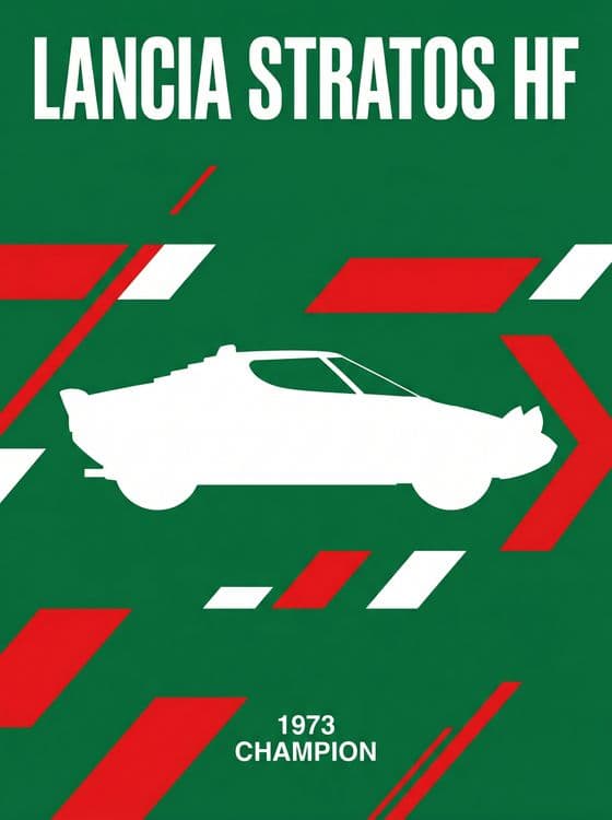 Lancia Stratos HF 1973 Champion
