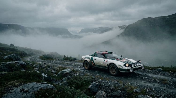 Lancia Stratos: Foggy Mountain Rally Stage