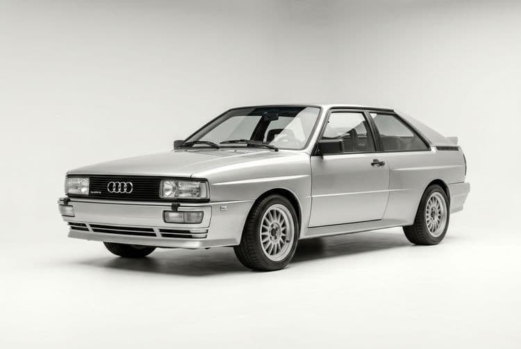 Audi Quattro High-Key Studio Portrait