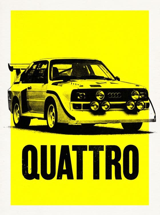 Audi Sport Quattro S1 Bold Graphic