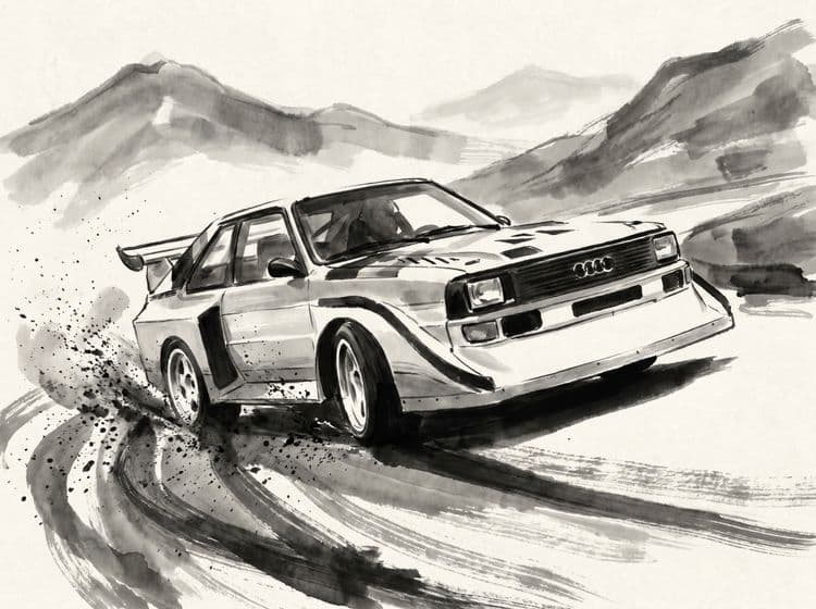 Sumi-e S1: Group B Ink Drift