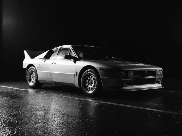 Lancia 037 Stradale Noir Night Portrait