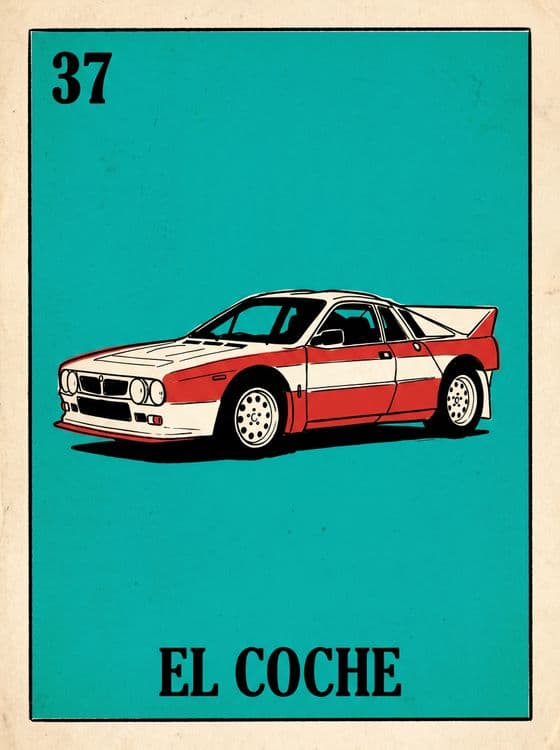 Lancia 037 El Coche Loteria