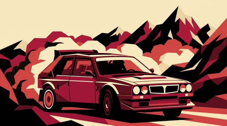 Red Fury - Lancia Delta S4 Mountain Rally