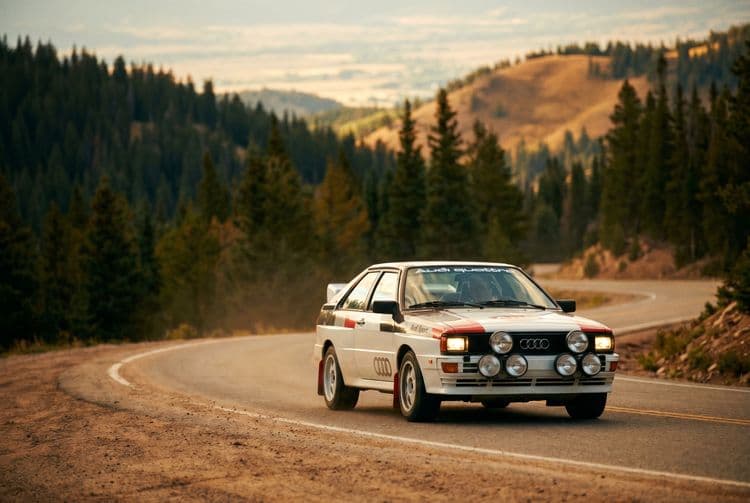 Golden Hour Climb - Audi Sport Quattro Mountain Rally
