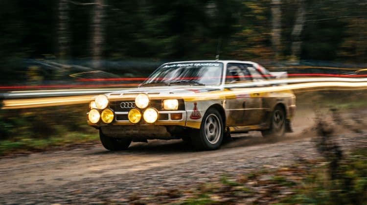 Quattro S1 Night Stage Drift