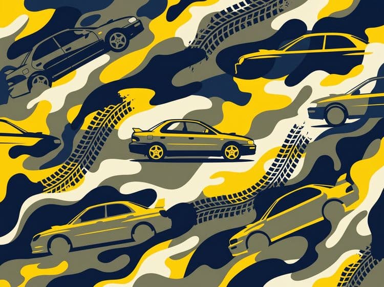 Impreza Rally Camo Pattern
