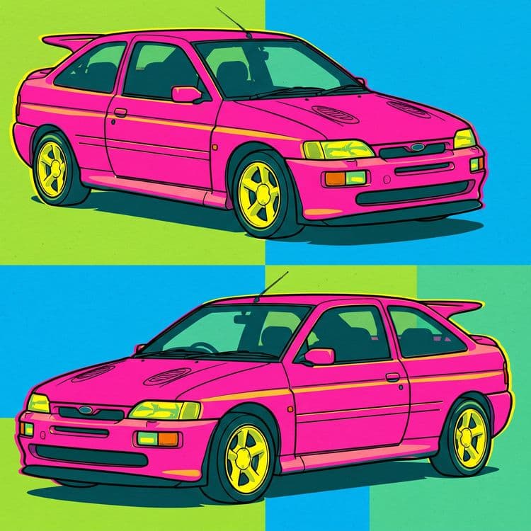 Pop Art Cosworth Duet