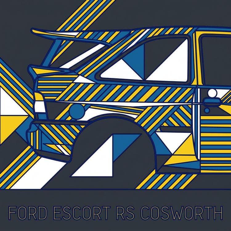 Geometric Cosworth RS Art