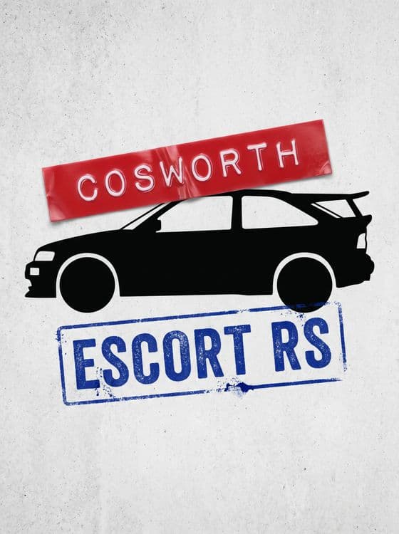 Minimalist Cosworth RS Graphic