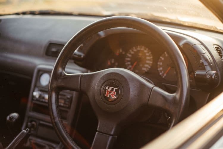 Skyline GT-R R32 Cockpit Golden Hour