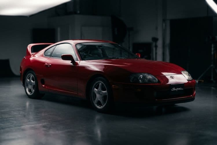 Toyota Supra MK4 Studio Portrait