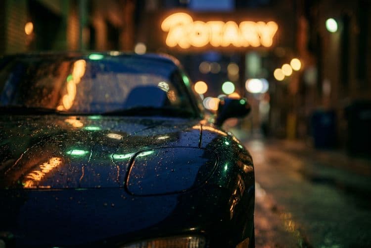 RX-7 Rotary Neon Rain