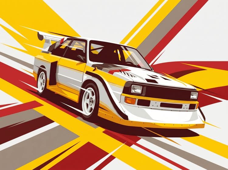 Audi Quattro S1 E2 Dynamic Art
