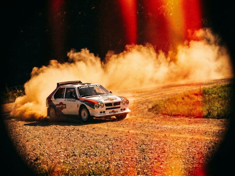 Lancia Delta S4 Vintage Rally Drift