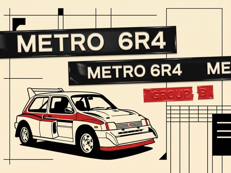 MG Metro 6R4 Group B Graphic Art