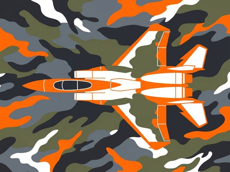 Tactical Camo F-15 Eagle