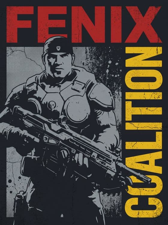 Marcus Fenix Coalition Poster