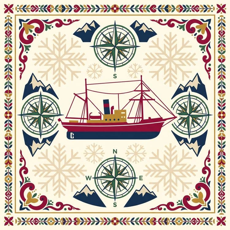 Navigator Polar Compass Pattern