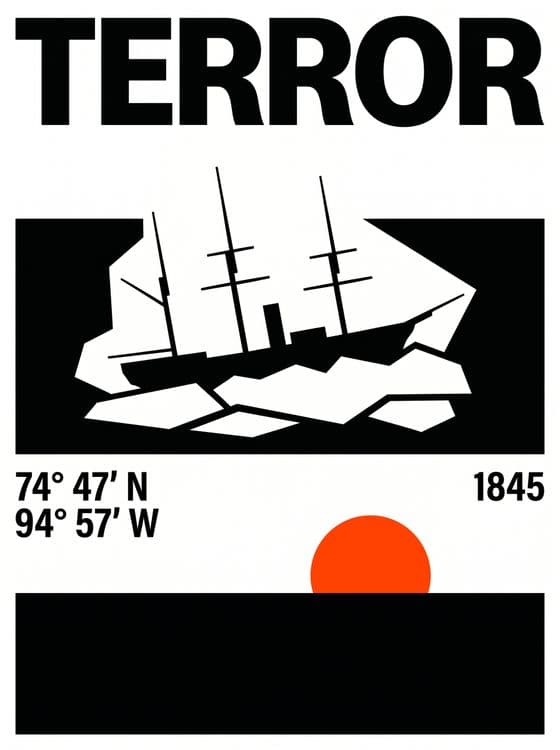 Minimalist HMS Terror 1845
