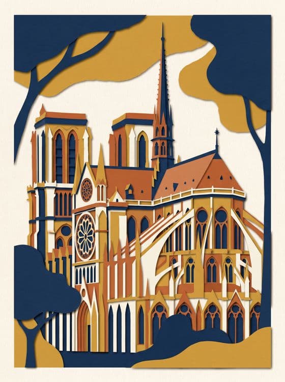 Notre-Dame de Paris Papercraft