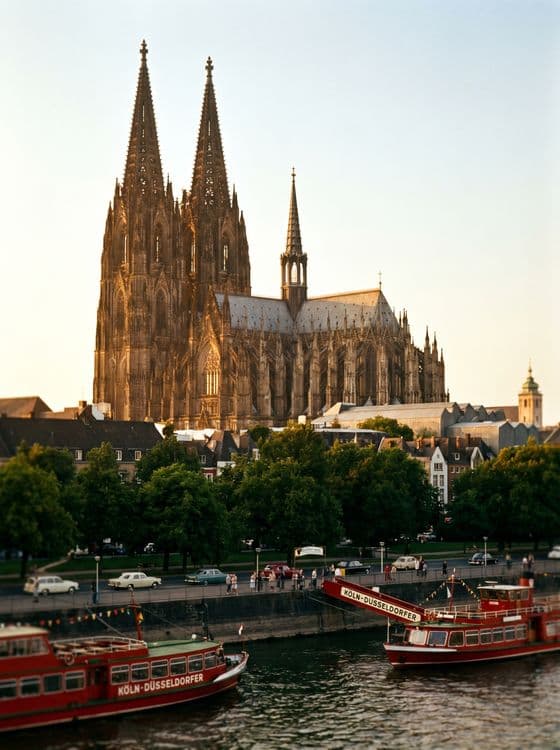 Cologne Cathedral Tilt-Shift Scene