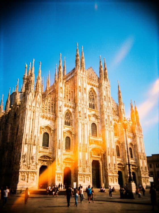 Golden Hour over Duomo di Milano