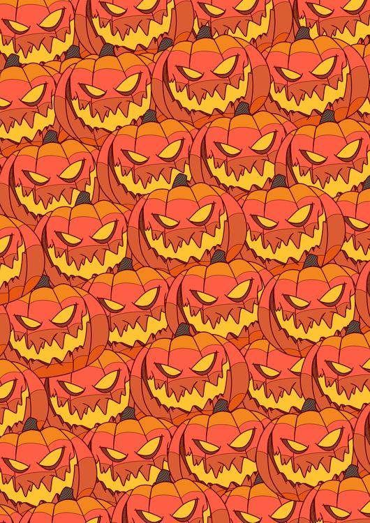 Halloween pumpkin carvings