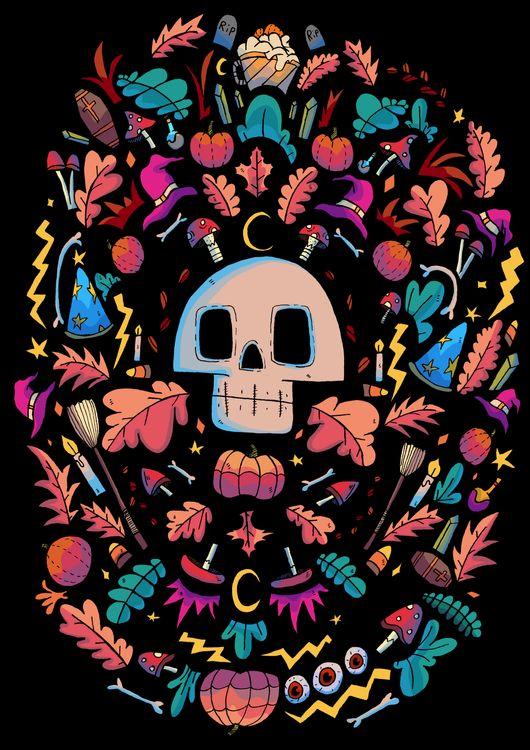 Halloween autumn moods