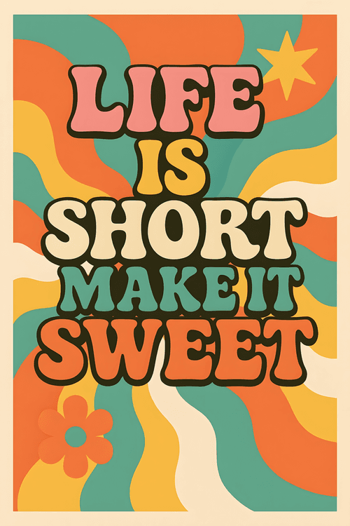 Life Is Short Make It Sweet