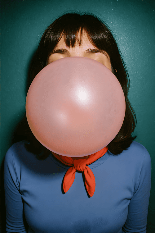 Bubblegum Pop Portrait