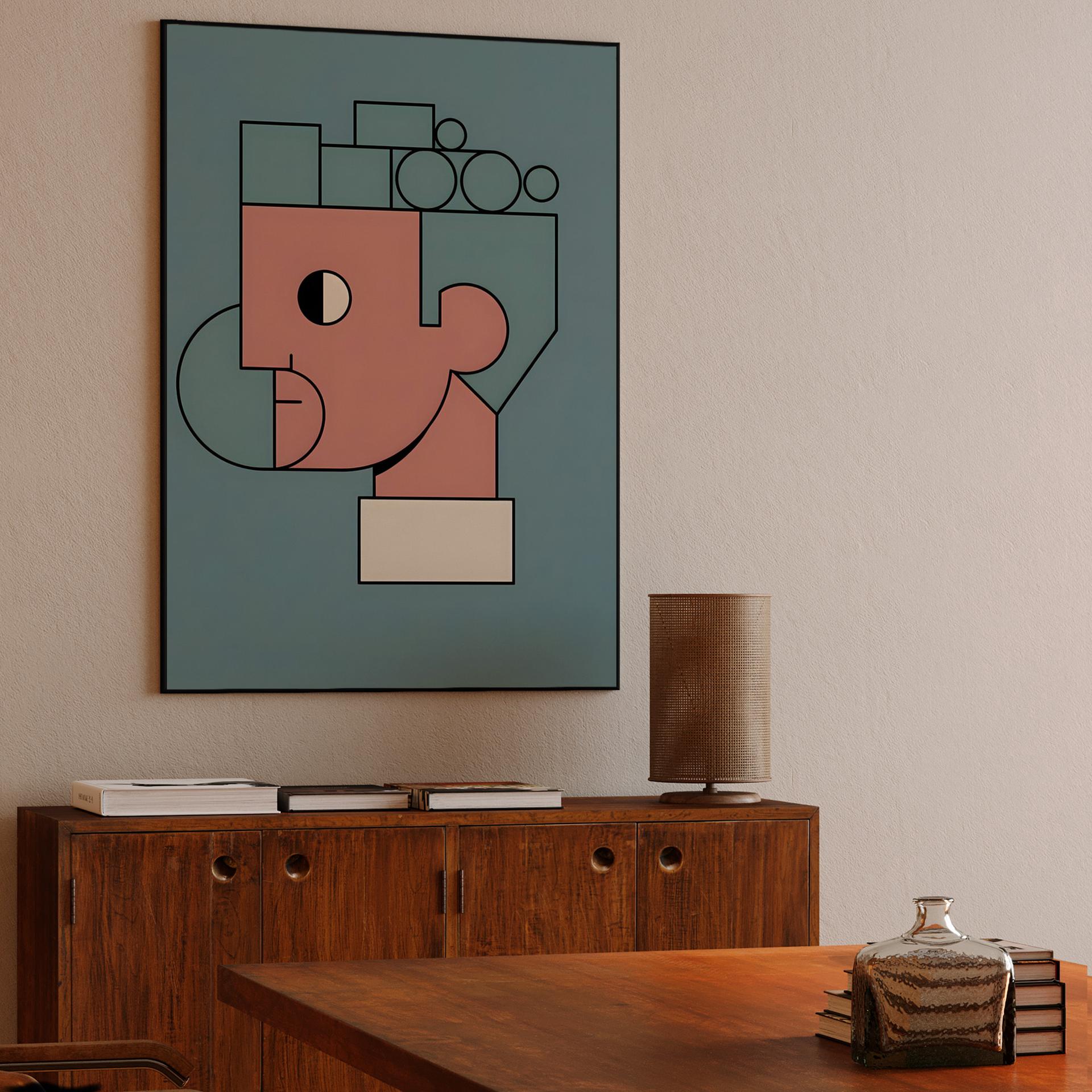 Geometric Man Profile