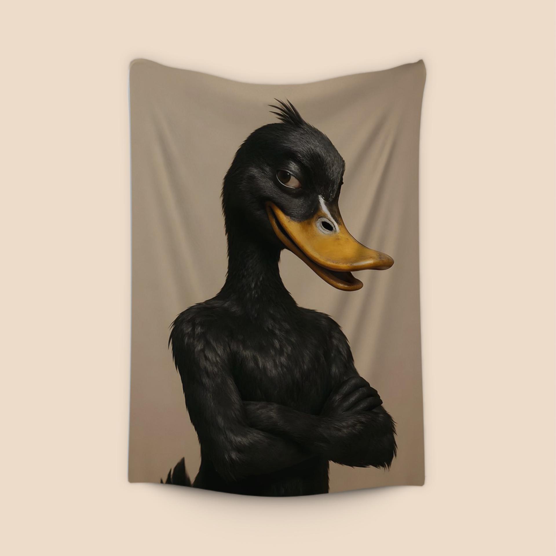 Hyperrealistic Daffy Portrait
