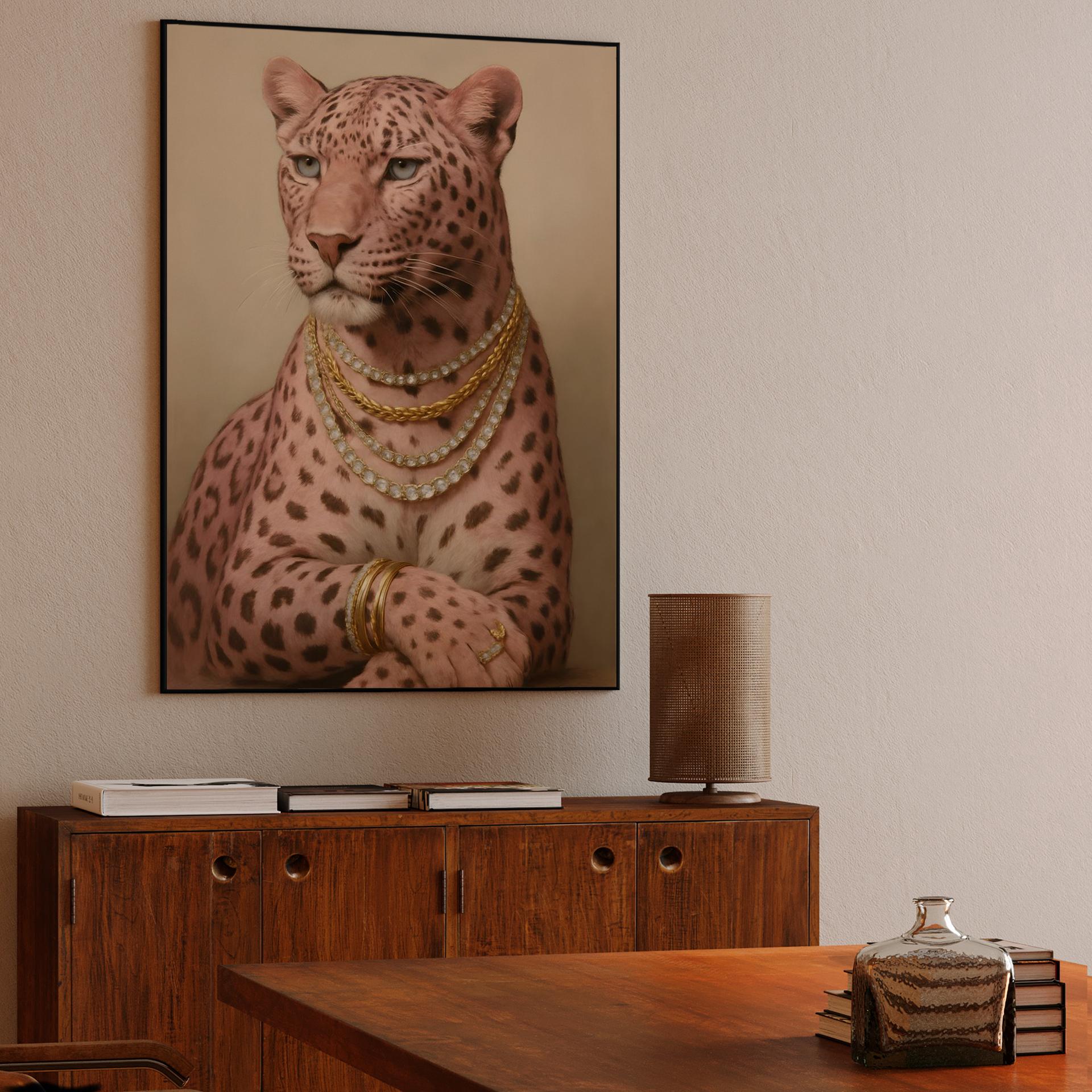 Opulent Pink Leopard