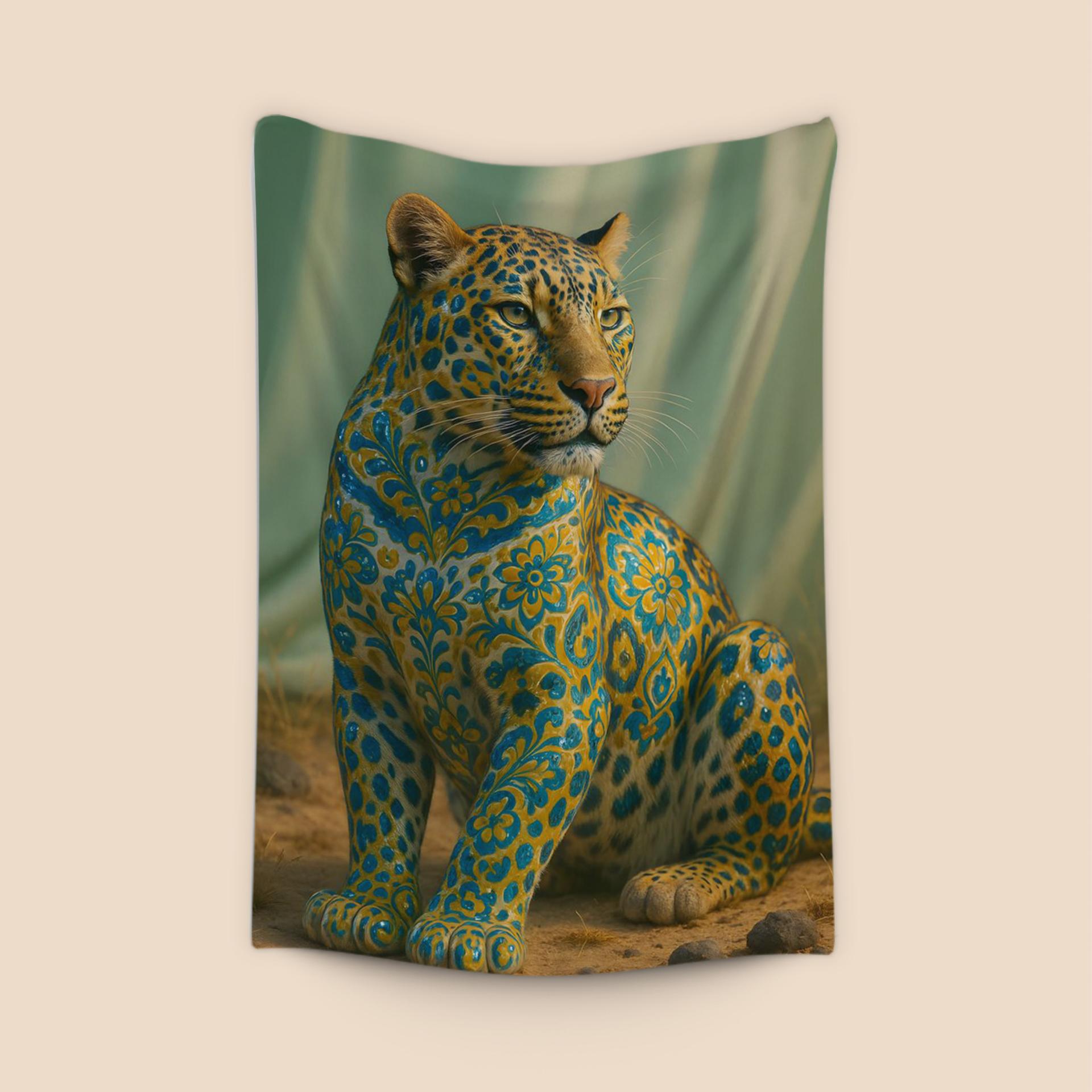 Ornate Damask Leopard