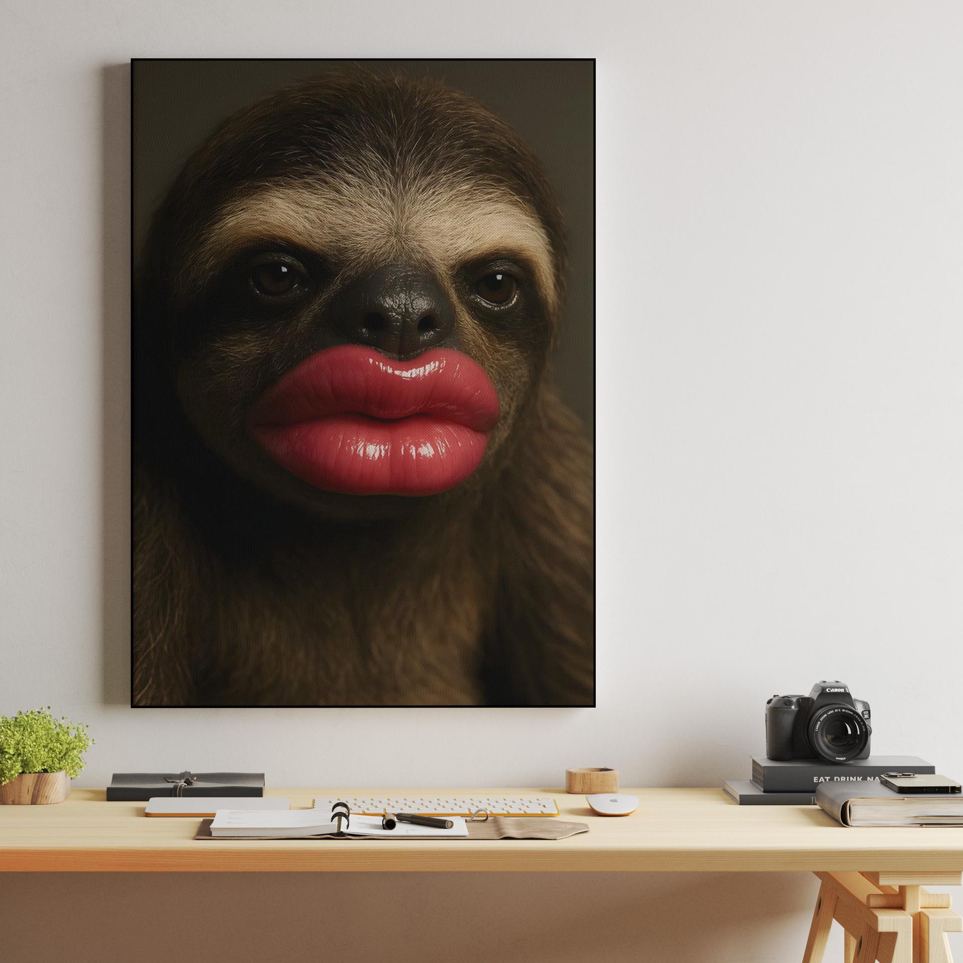 Sassy Glamour Sloth