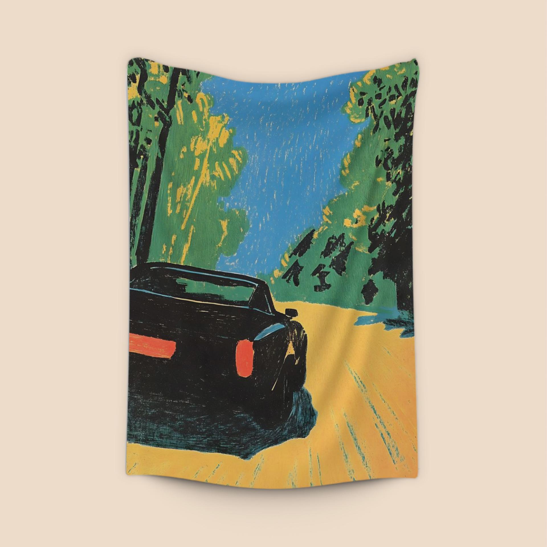 Summer Country Road Porsche 911