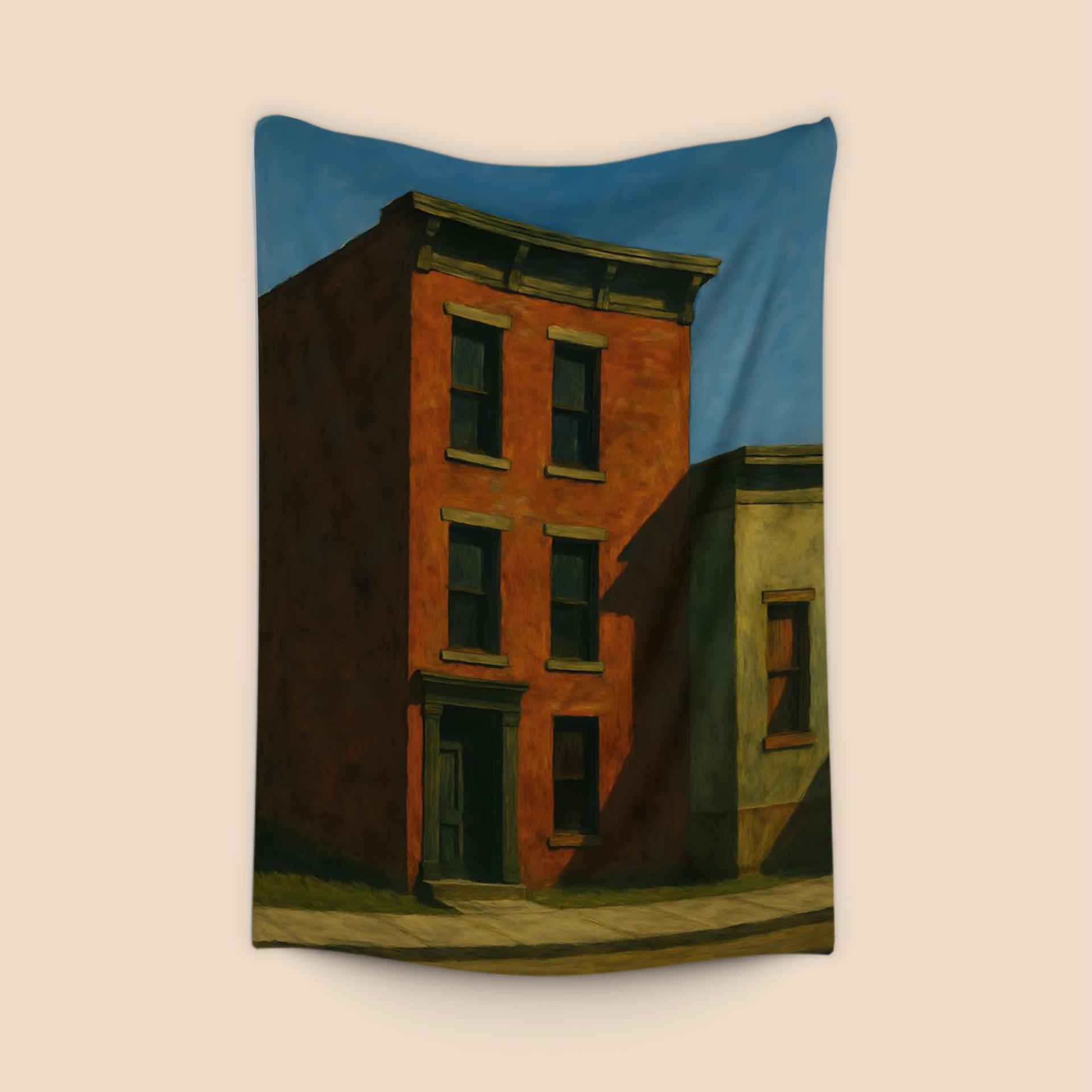 Sunlit Red Brick Townhouse