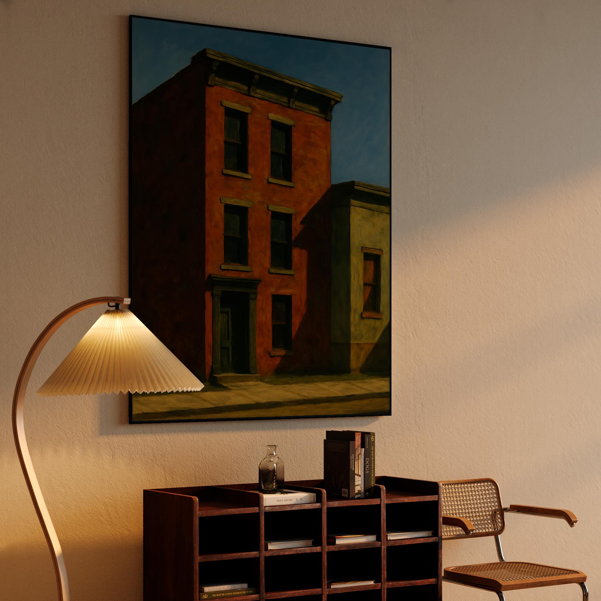 Sunlit Red Brick Townhouse