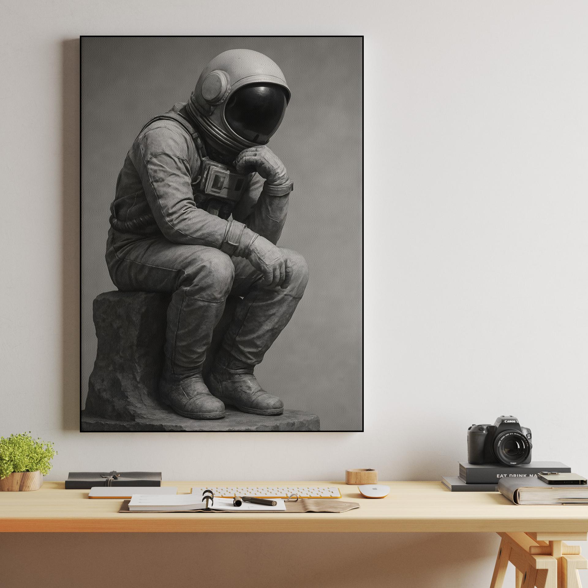 The Astronaut Thinker
