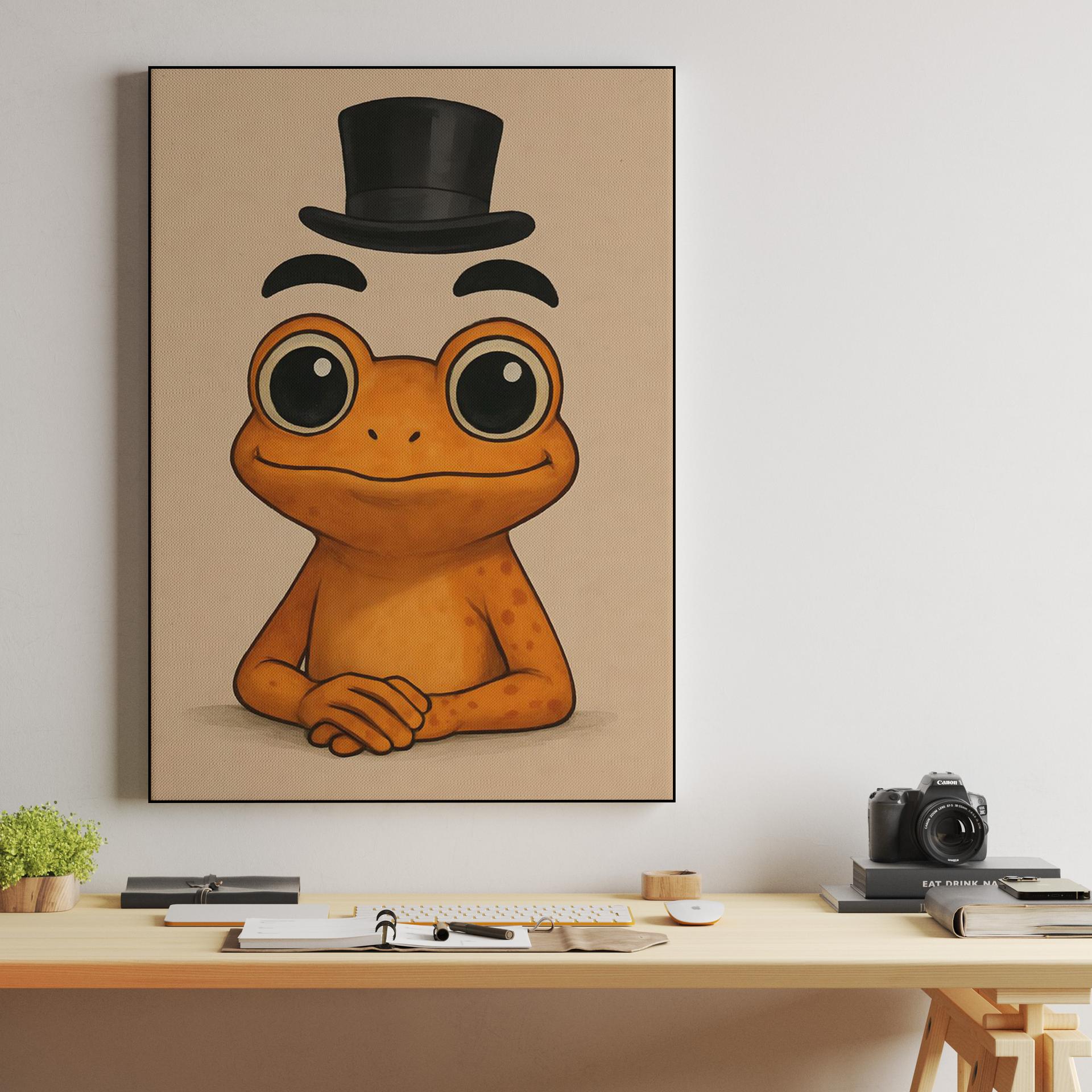 The Distinguished Gentleman Frog